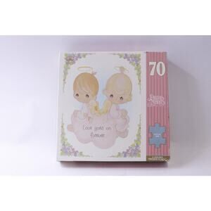 Precious Moments, Love Goes On Forever, A Golden Premier Puzzle, 70 pieces,